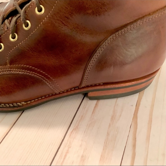 Truman Brown Leather Cap toe Boot, 12 D, EUC - Picture 10 of 16
